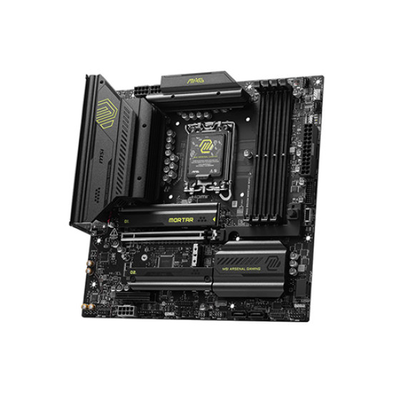 MSI MAG B860M MORTAR WIFI DDR5 Intel Motherboard MSI MAG B860M MORTAR WIFI DDR5 Intel Motherboard