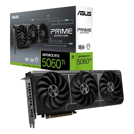 Asus PRIME GeForce RTX 5060 Ti 8GB GDDR7 (PRIME-RTX5060TI-8G) Asus PRIME GeForce RTX 5060 Ti 8GB GDDR7 (PRIME-RTX5060TI-8G)