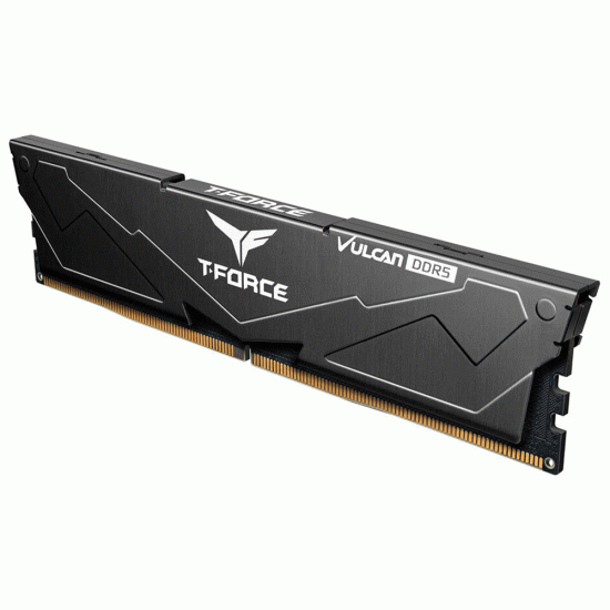 TeamGroup T-Force Vulcan Black 16GB 1x16GB 6000Mhz DDR5 CL38 (FLBD516G6000HC38J01) TeamGroup T-Force Vulcan Black 16GB 1x16GB 6000Mhz DDR5 CL38 (FLBD516G6000HC38J01)