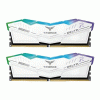 TeamGroup Delta RGB DDR5 64GB (32GBx2) 6400MHz CL40 White (FF4D564G6400HC40BDC01)