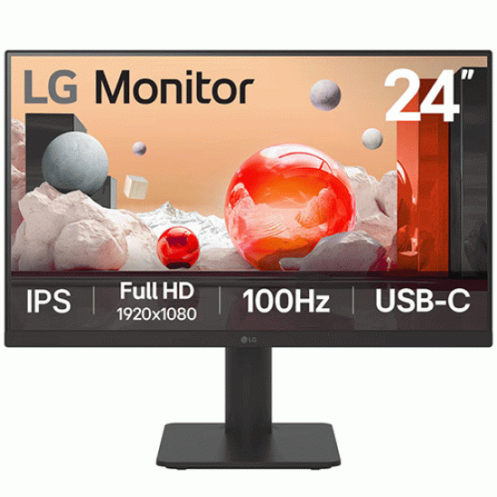 LG 24 inch IPS Full HD monitor with USB-C (24MS570B) LG 24 inch IPS Full HD monitor with USB-C (24MS570B)