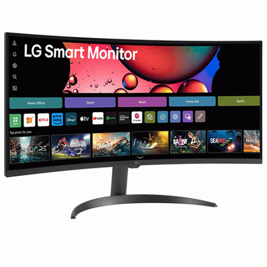 LG Smart 34 inch 21:9 Curved WQHD (3440x1440) with webOS (34SR60QC) LG Smart 34 inch 21:9 Curved WQHD (3440x1440) with webOS (34SR60QC)
