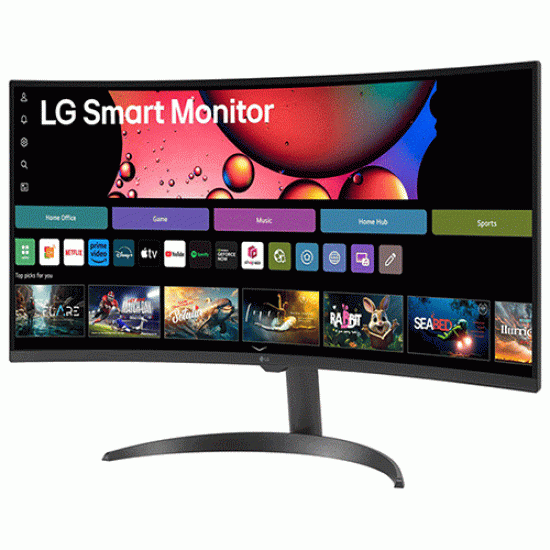 LG Smart 34 inch 21:9 Curved WQHD (3440x1440) with webOS (34SR60QC) LG Smart 34 inch 21:9 Curved WQHD (3440x1440) with webOS (34SR60QC)