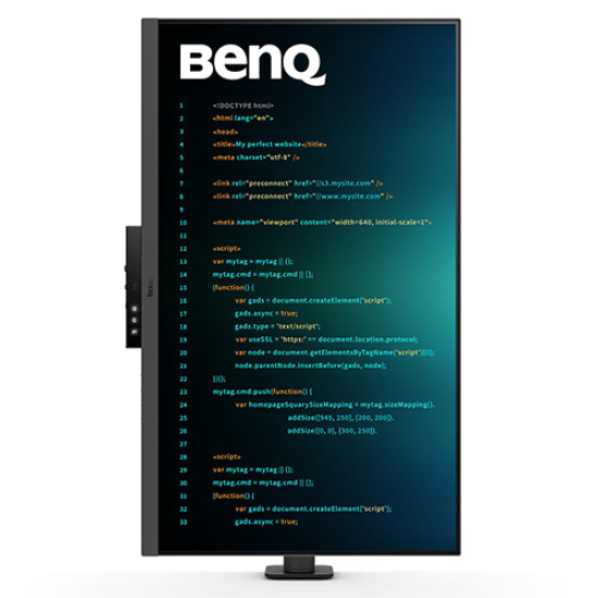 BenQ 31.5 inch 4K 16:9 Ergo Arm Programming Monitor (RD320UA) BenQ 31.5 inch 4K 16:9 Ergo Arm Programming Monitor (RD320UA)
