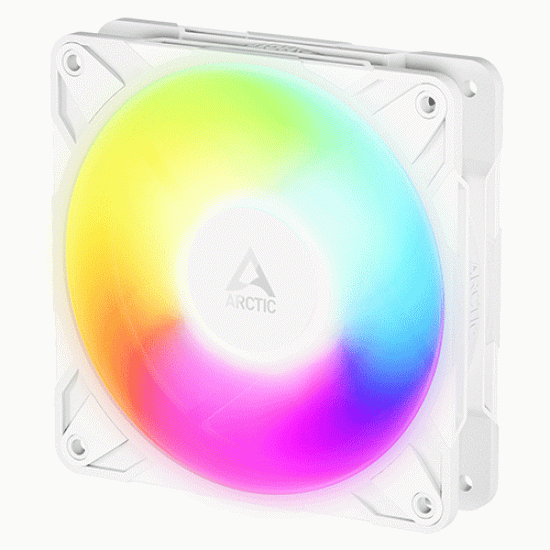 Arctic P12 Pro Reverse 120 mm A-RGB PWM Fan White (ACFAN00325A)