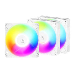 Arctic P14 Pro Reverse ARGB 3 Pack 140 mm PWM Fan with Cable Splitter (ACFAN00328A)