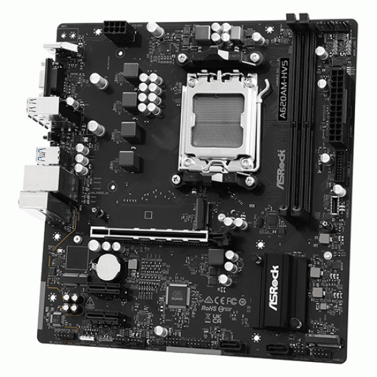 ASRock A620AM-HVS AM5 AMD Motherboard