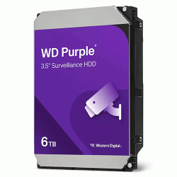 Western Digital Purple Surveillance Hard Drive 6TB (WD64PURZ)