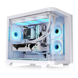 Thermaltake Vision 330 CR ARGB Snow Mid Tower Chassis (CA-11V-00M6WN-00)