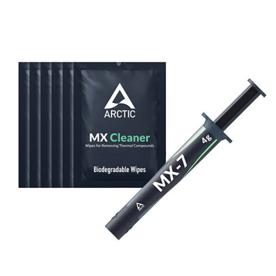 Arctic MX-7 4G ULTIMATE Performance Thermal Paste with 6x MX Cleaner