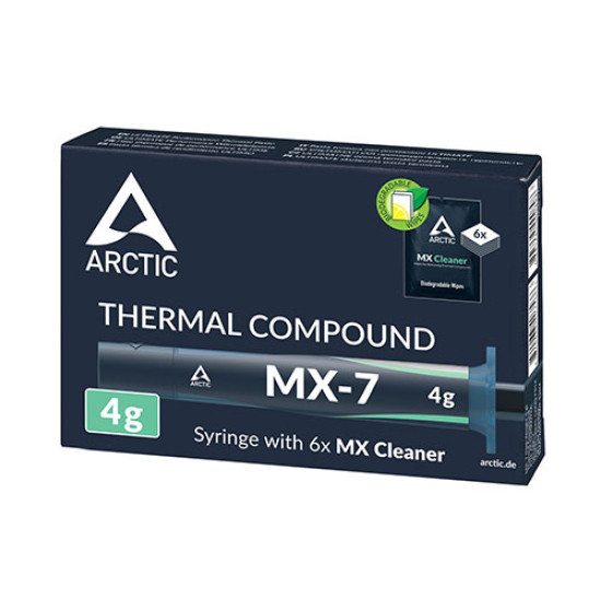 Arctic MX-7 4G ULTIMATE Performance Thermal Paste with 6x MX Cleaner