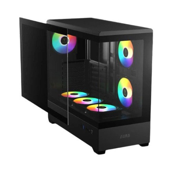 Gamdias AURA GC106 PANORAMIC ARGB Mid-Tower Case