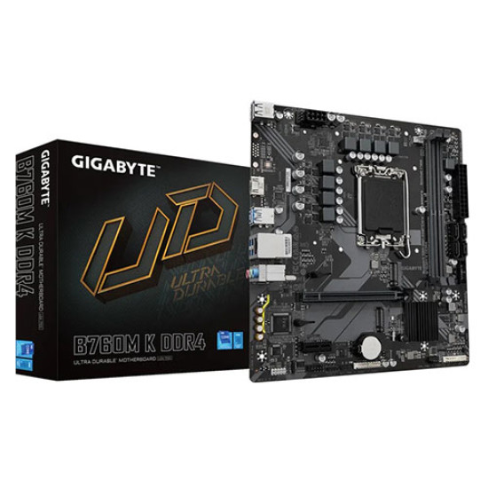 Gigabyte B760M K DDR4 Intel Motherboard