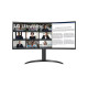 LG 34 inch UltraWide QHD Curved monitor with USB Type-C (34WR55QK)