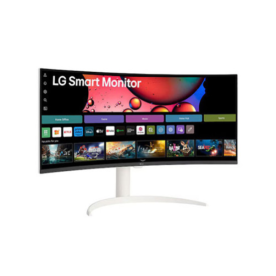 LG Smart 34 inch 21:9 Curved WQHD Monitor (34SR650QC)