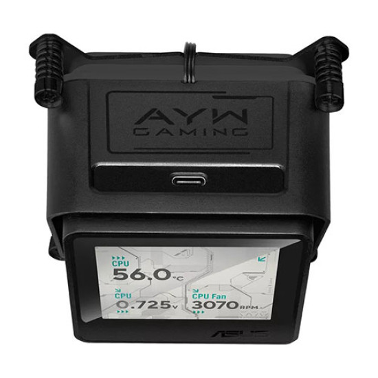 Asus AYW Gaming LC 360 ARGB LCD AIO CPU Liquid Cooler (AYW-LC360-ARGB)