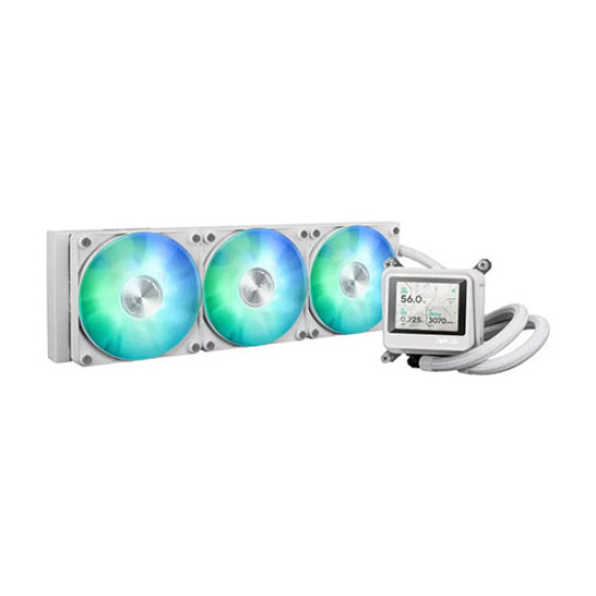 Asus AYW Gaming LC 360 ARGB LCD White Edition AIO Liquid Cooler (AYW-LC360-ARGB-WHT)