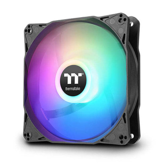 Thermaltake LE120 ARGB Sync PC Cooling Fan 3-Fan Pack Black (CL-F204-PL12SW-A)
