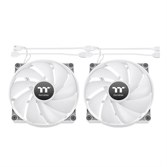 Thermatake CT200 ARGB Sync PC Cooling Fan White Single Fan Pack (CL-F180-PL20SW-A)