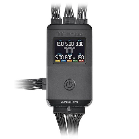 Thermaltake Dr. Power III Pro Power Supply Tester (AC-083-OO1NAN-A1)