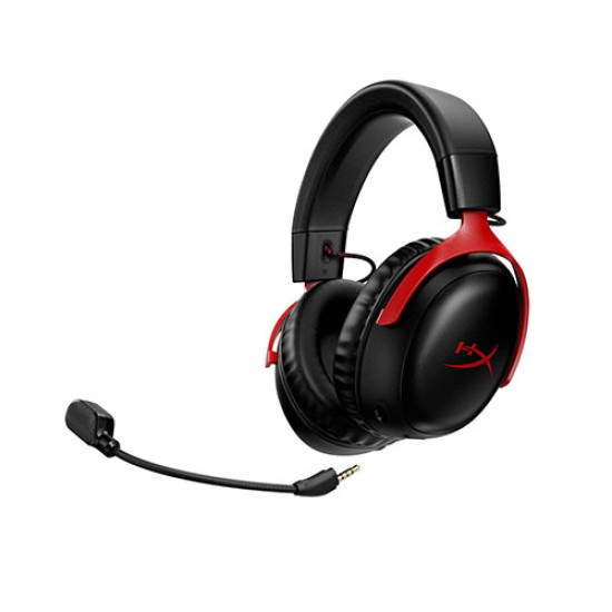 HyperX Cloud III Wireless Gaming Headset Black/Red (77Z46AA)