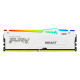 Kingston Fury Beast RGB 32GB (2x16GB) 6000MHz DDR5 CL30 White (KF560C30BWEAK2-32)