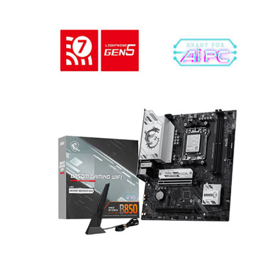 MSI B850M GAMING WIFI DDR5 AMD Motherboard