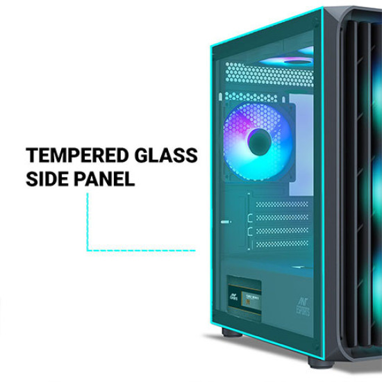 Ant Esports 205 Mini 6F Mini-Tower Case