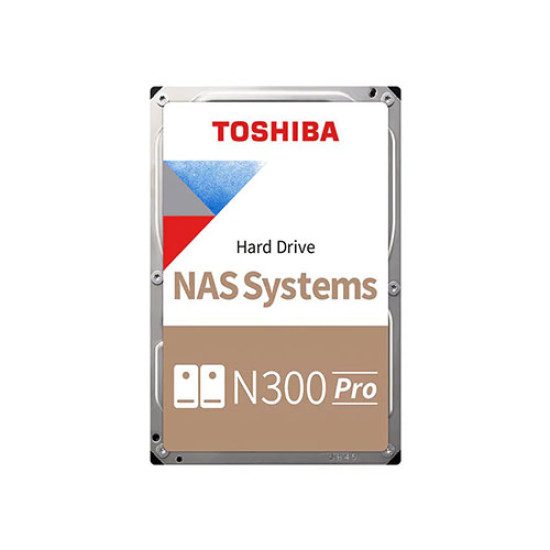 Toshiba N300 Pro 12TB NAS Hard Drive (HDWG51CAZSTB)