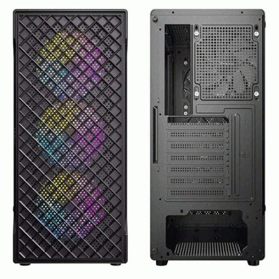 Antec VCX320 ARGB Mid-Tower Case Black