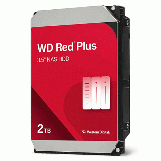 Western Digital Red Plus 2TB 3.5 inch SATA HDD (WD20EFPX)