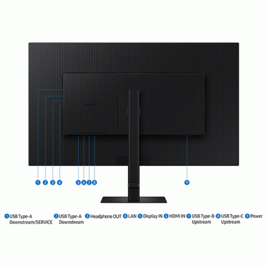 Samsung 37 inch 4K UHD ViewFinity S8 Monitor with USB-C (LS37D800UAWXXL)