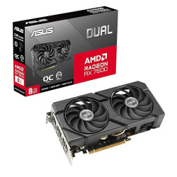 ASUS Dual Radeon RX 7600 EVO OC Edition 8GB GDDR6 (DUAL-RX7600-O8G-EVO)