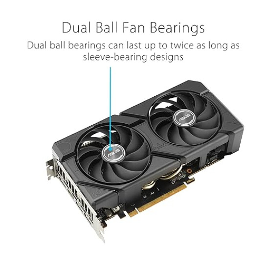 ASUS Dual Radeon RX 7600 EVO OC Edition 8GB GDDR6 (DUAL-RX7600-O8G-EVO)