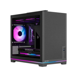Ant Esports Box C Air V2 M-ATX Gaming Cabinet (Black)