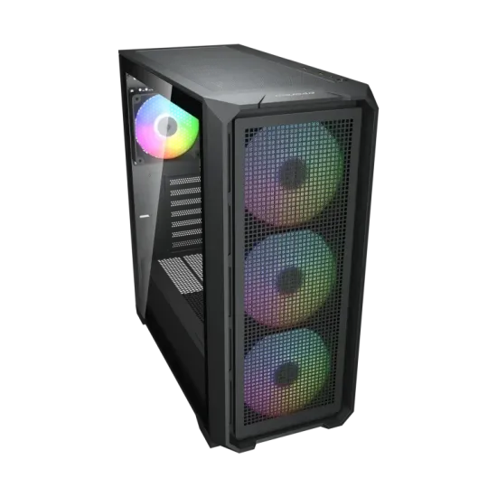 Cougar MX600 Air ARGB Black E-ATX Mid Tower Case