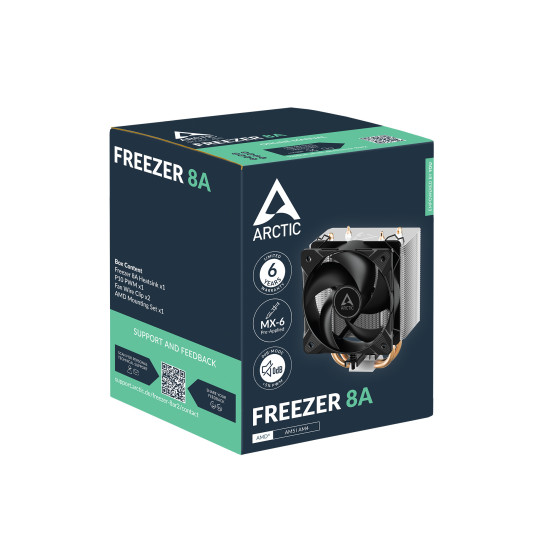Arctic Freezer 8A Compact AMD CPU Cooler (ACFRE00161A)
