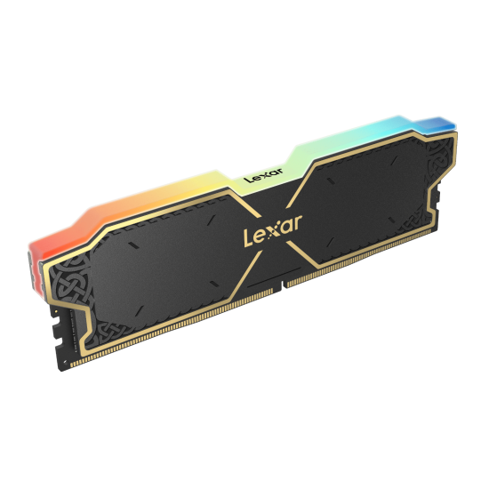 Lexar THOR RGB 32GB (2X16GB) DDR5 6000 MHz Desktop Memory (LD5U16G60C38BV-RGD)