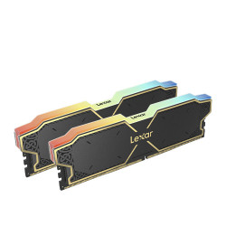 Lexar THOR RGB 32GB (2X16GB) DDR5 6000 MHz Desktop Memory (LD5U16G60C38BV-RGD)