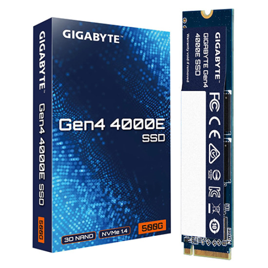 Gigabyte Gen4 4000E SSD 500GB (G440E500G) Gigabyte Gen4 4000E SSD 500GB (G440E500G)