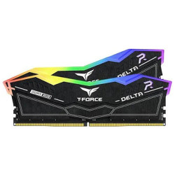Teamgroup T-Force Delta RGB 32GB (16GBx2) DDR5 6400MHz CL40 Desktop RAM Black (FF3D532G6400HC40BDC01)  Teamgroup T-Force Delta RGB 32GB (16GBx2) DDR5 6400MHz CL40 Desktop RAM Black (FF3D532G6400HC40BDC01)