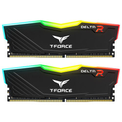 Teamgroup T-Force Delta RGB 32GB (16GBx2) DDR4 3600MHz Ram-Black (TF3D432G3600HC18JDC01) Teamgroup T-Force Delta RGB 32GB (16GBx2) DDR4 3600MHz Ram-Black (TF3D432G3600HC18JDC01)