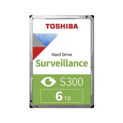 Toshiba S300 6TB Surveillance Hard Drive (HDWTA60UZSVA) Toshiba S300 6TB Surveillance Hard Drive (HDWTA60UZSVA)