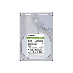 Toshiba S300 6TB Surveillance Hard Drive (HDWTA60UZSVA) Toshiba S300 6TB Surveillance Hard Drive (HDWTA60UZSVA)