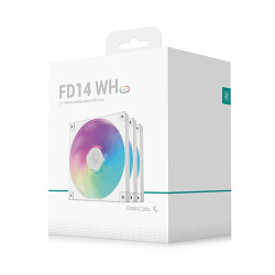 Deepcool Fan FD14 WH ARGB 3 IN 1 140mm Triple Fan Kit White (R-FD14-WHAPN3-G) Deepcool Fan FD14 WH ARGB 3 IN 1 140mm Triple Fan Kit White (R-FD14-WHAPN3-G)