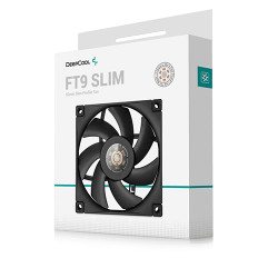 DeepCool FT9 SLIM High-Performance Thin-Profile PWM 92mm Fan (R-FT9SLIM-BKWPN1-G)