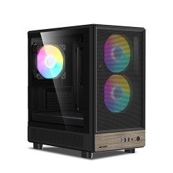 Ant Esports 300 Air Mini Mid-Tower Computer Case Black