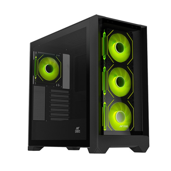 Ant Esports 621 C3 ATX Computer Case with Type C Black Ant Esports 621 C3 ATX Computer Case with Type C Black