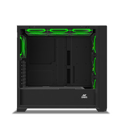 Ant Esports 621 C3 ATX Computer Case with Type C Black