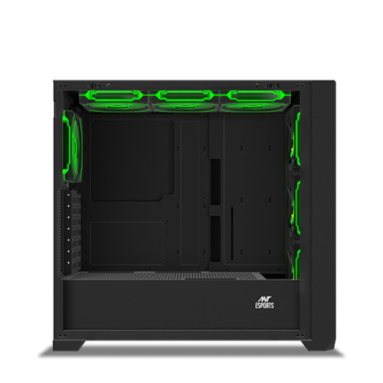 Ant Esports 621 C3 ATX Computer Case with Type C Black Ant Esports 621 C3 ATX Computer Case with Type C Black